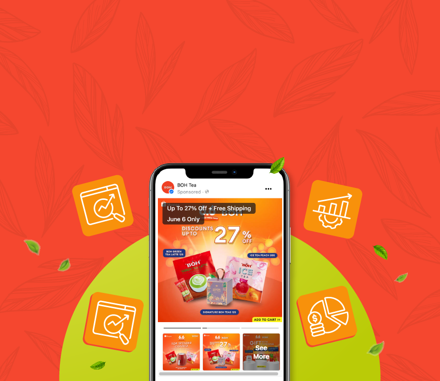 BOH Tea E-Commerce Campaign